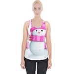 Two Snowmen, Piece Up Tank Top