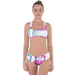 Two Snowmen, Criss Cross Bikini Set