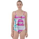 Two Snowmen, Sweetheart Tankini Set