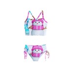 Two Snowmen, Girls  Tankini Swimsuit