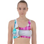 Two Snowmen, Back Weave Sports Bra