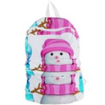 Two Snowmen, Foldable Lightweight Backpack