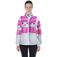 Women s High Neck Windbreaker 