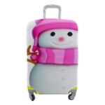 Two Snowmen, Luggage Cover (Small)