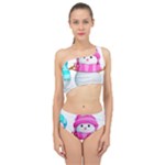 Two Snowmen, Spliced Up Two Piece Swimsuit