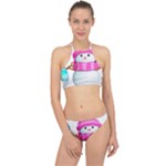 Two Snowmen, Halter Bikini Set