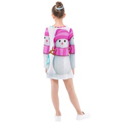 Kids  Long Sleeve Dress 