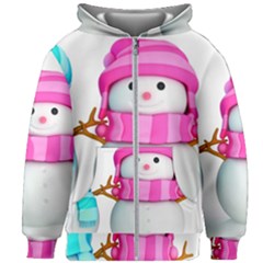 Kids  Zipper Hoodie Without Drawstring 