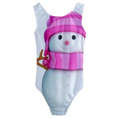 Kids  Cut-Out Back One Piece Swimsuit 