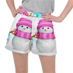 Two Snowmen, Women s Ripstop Shorts