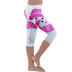 Kids  Lightweight Velour Capri Leggings  