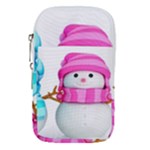 Two Snowmen, Waist Pouch (Small)