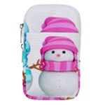 Two Snowmen, Waist Pouch (Large)