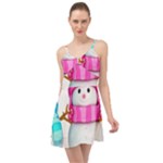 Two Snowmen, Summer Time Chiffon Dress