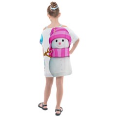 Kids  One Piece Chiffon Dress 