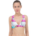 Two Snowmen, Classic Banded Bikini Top