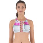 Two Snowmen, Perfectly Cut Out Bikini Top