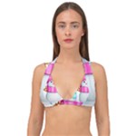 Two Snowmen, Double Strap Halter Bikini Top