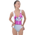 Two Snowmen, Side Cut Out Swimsuit