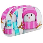 Two Snowmen, Make Up Case (Medium)