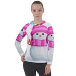 Two Snowmen, Women s Long Sleeve Raglan T-Shirt