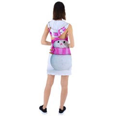 Racer Back Hoodie Dress 