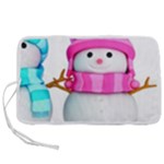 Two Snowmen, Pen Storage Case (S)