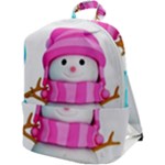 Two Snowmen, Zip Up Backpack