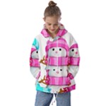 Two Snowmen, Kids  Oversized Hoodie