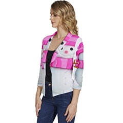 Women s Casual 3/4 Sleeve Spring Jacket 