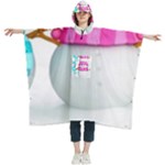 Two Snowmen, Women s Hooded Rain Ponchos