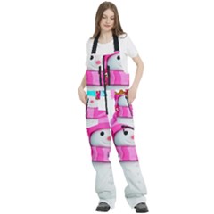 Women s Front Zip Ski And Snowboard Bib Pants 