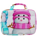 Two Snowmen, Travel Toiletry Bag With Hanging Hook