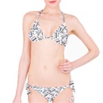 Embrace The Magic Inspirational Phrase Pattern Classic Bikini Set