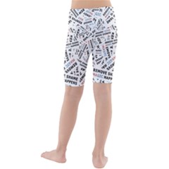 Kids  Mid Length Swim Shorts 