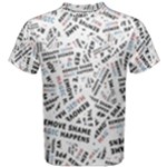 Embrace The Magic Inspirational Phrase Pattern Men s Cotton T-Shirt