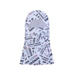 Embrace The Magic Inspirational Phrase Pattern Adjustable Balaclava Face Mask