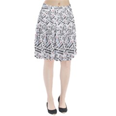 Embrace The Magic Inspirational Phrase Pattern Pleated Skirt from ArtsNow.com