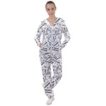 Embrace The Magic Inspirational Phrase Pattern Women s Tracksuit