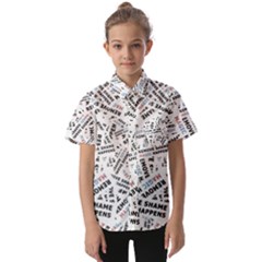 Kids  Short Sleeve Shirt 