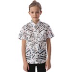 Embrace The Magic Inspirational Phrase Pattern Kids  Short Sleeve Shirt