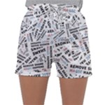 Embrace The Magic Inspirational Phrase Pattern Sleepwear Shorts