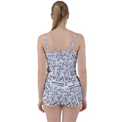 Tie Front Two Piece Tankini 