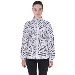 Women s High Neck Windbreaker 