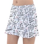 Embrace The Magic Inspirational Phrase Pattern Classic Tennis Skirt