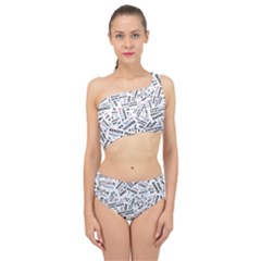 Spliced Up Two Piece Swimsuit 