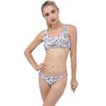 Embrace The Magic Inspirational Phrase Pattern The Little Details Bikini Set