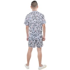 Men s Mesh T-Shirt and Shorts Set 