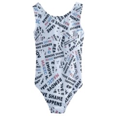 Kids  Cut-Out Back One Piece Swimsuit 