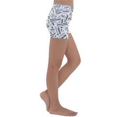 Kids  Lightweight Velour Yoga Shorts 